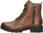 Remonte Veterlaarsjes blokhak laarsjes veterschoenen flats in used look - Thumbnail 4