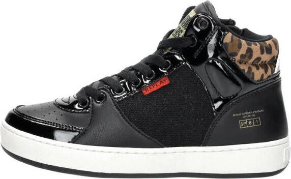 Replay Cobra 6D sneakers zwart Meisjes Synthetisch Logo 32 - Foto 4