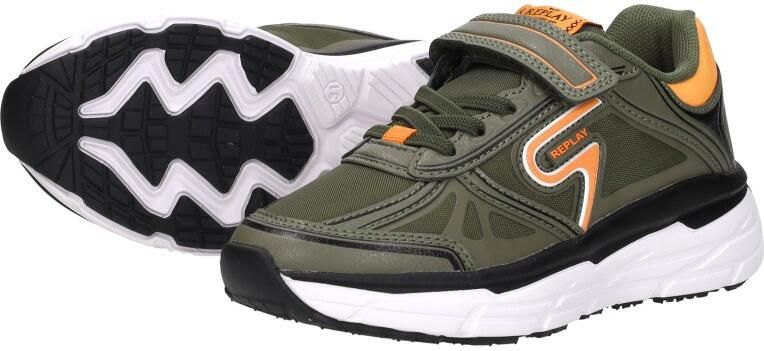 Replay Christal JR Boy 5 Sneakers Laag groen - Foto 7