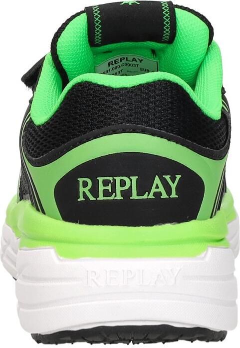 Replay Christal Sneakers Jongens Zwart - Foto 5