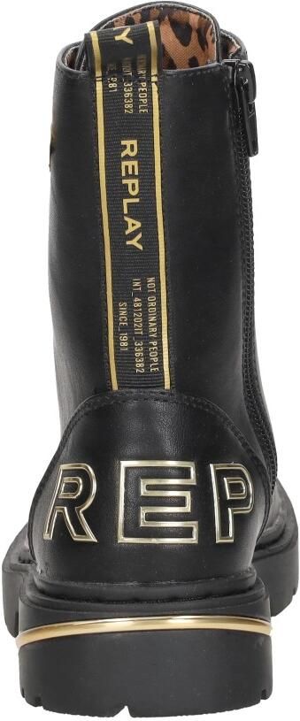 Replay Joplin 15 JL170037S-0006 Zwart Goud - Foto 6