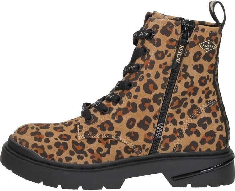 REPLAY Joplin 16D veterboots cognac zwart - Foto 6