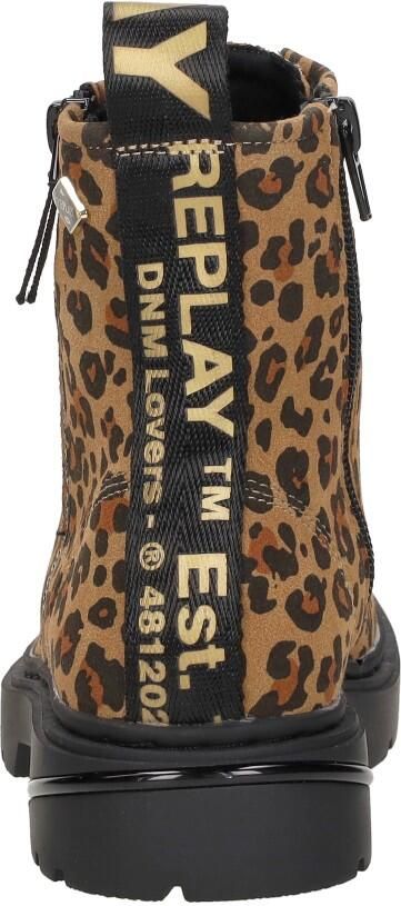 REPLAY Joplin 16D veterboots cognac zwart - Foto 9