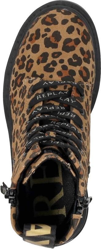 REPLAY Joplin 16D veterboots cognac zwart - Foto 10