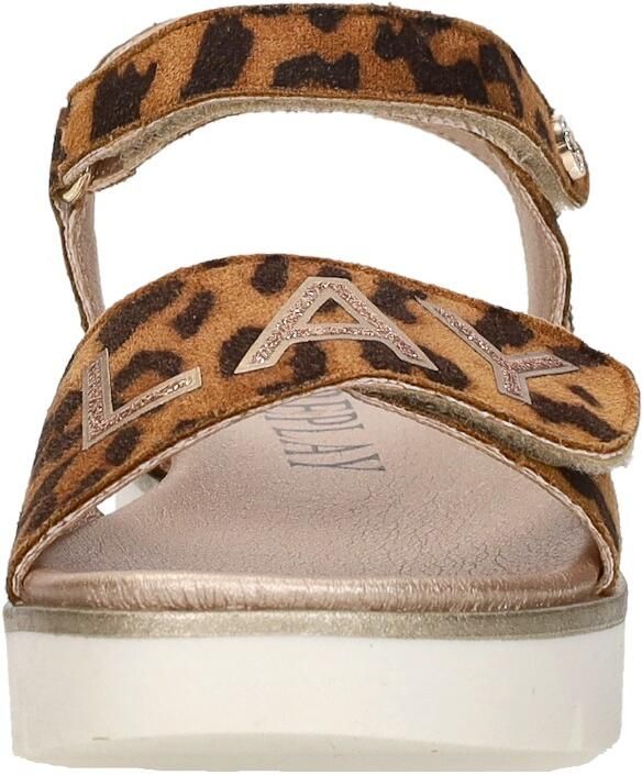Replay Sandalen JT240020T-1367 Leopard Bruin - Foto 8