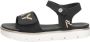 Replay Sandalen JT240017S-0168 Zwart Goud - Thumbnail 2