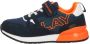 Replay SHOOT JR-1 suede sneakers donkerblauw oranje Logo 38 - Thumbnail 3