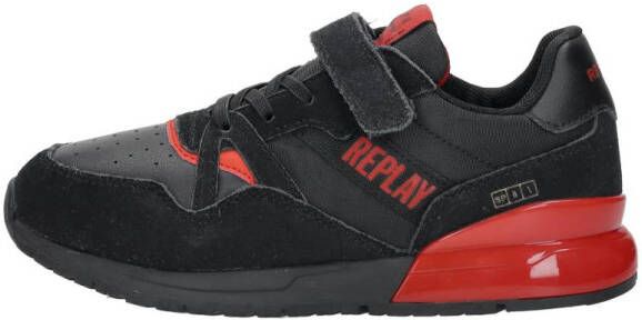 Replay sneakers zwart rood Jongens Synthetisch Logo 30