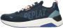 Replay Tennet Tint 2 Sneakers Laag blauw - Thumbnail 2