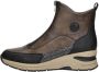 Rieker Metallic Bronzen Instapper Brown Dames - Thumbnail 2