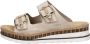 Rieker Slippers sleehak zomerschoen slippers met jute-omranding aan de loopzool - Thumbnail 12