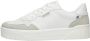 Rieker Sportieve Rode Vetersneakers voor Dames White Dames - Thumbnail 2