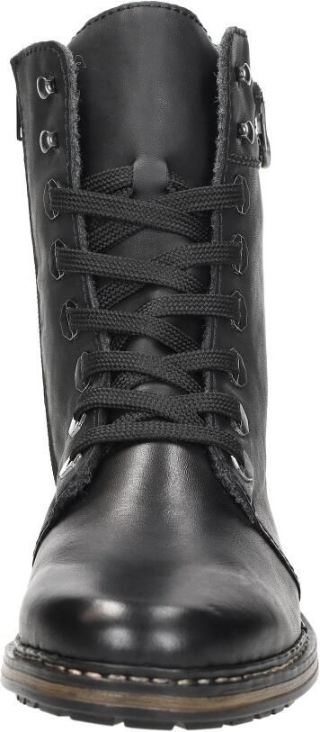 Rieker Waterdichte sneakers met ritssluiting en uitneembaar voetbed Black - Foto 12