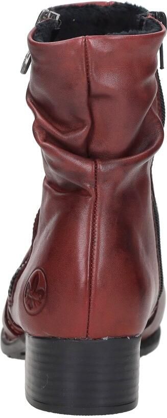 Rieker Enkellaarsjes Hak Enkellaarsjes Hak Bordeaux - Foto 7