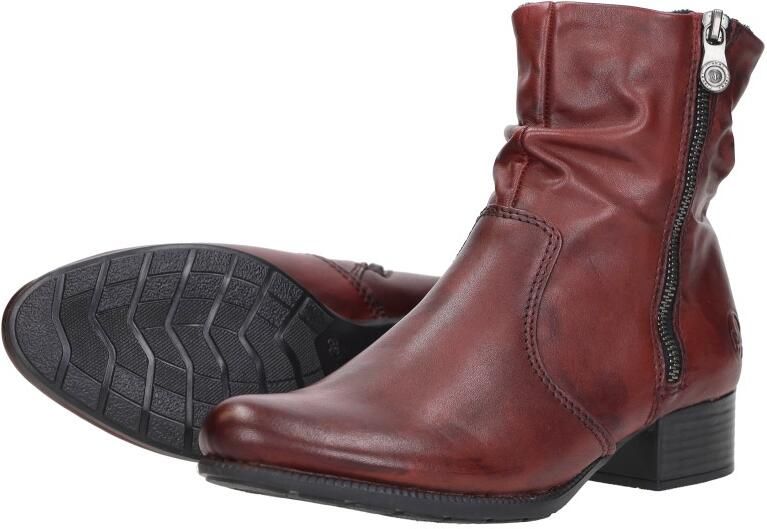 Rieker Enkellaarsjes Hak Enkellaarsjes Hak Bordeaux - Foto 5