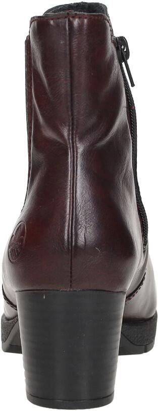 Rieker Enkellaarsjes Dames Rood - Foto 5