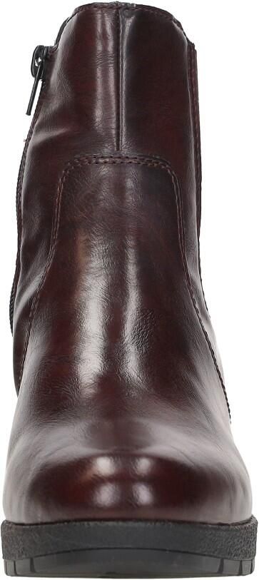 Rieker Enkellaarsjes Dames Rood - Foto 4