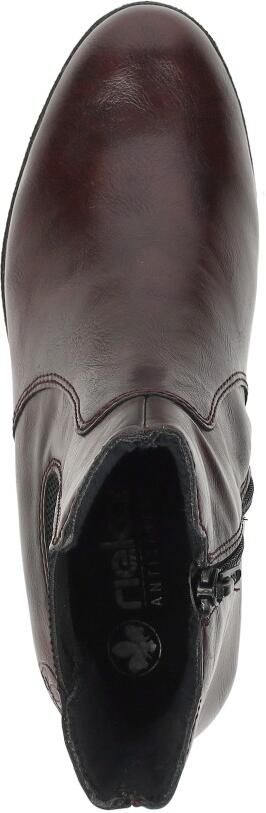 Rieker Enkellaarsjes Dames Rood - Foto 6