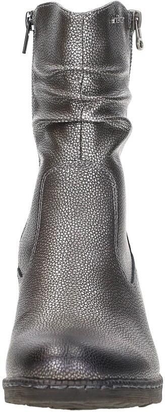 Rieker Enkellaarsjes Hak Enkellaarsjes Hak Zilverkleur - Foto 6