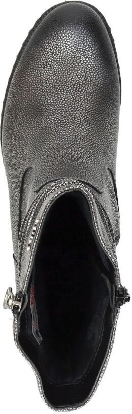 Rieker Enkellaarsjes Hak Enkellaarsjes Hak Zilverkleur - Foto 8