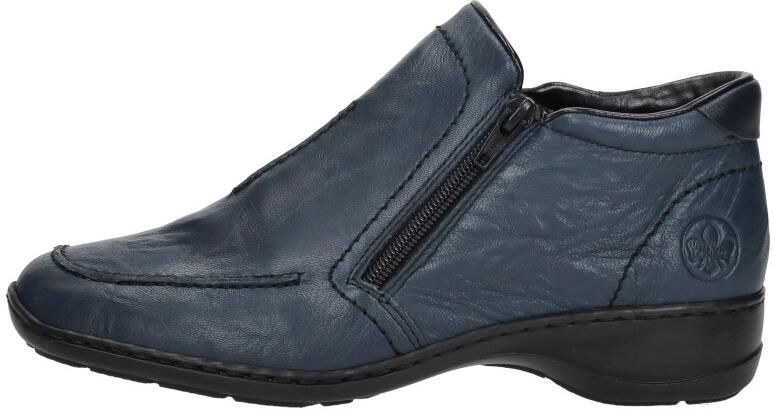 Rieker Enkellaarsjes Dames Blauw - Foto 2
