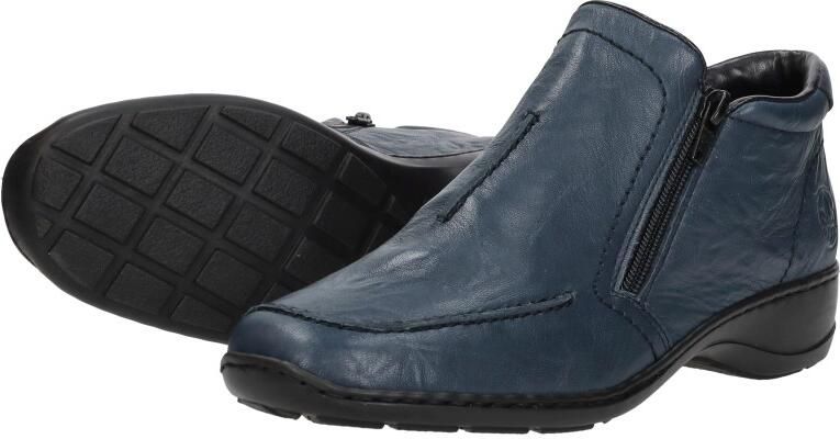 Rieker Enkellaarsjes Dames Blauw - Foto 6