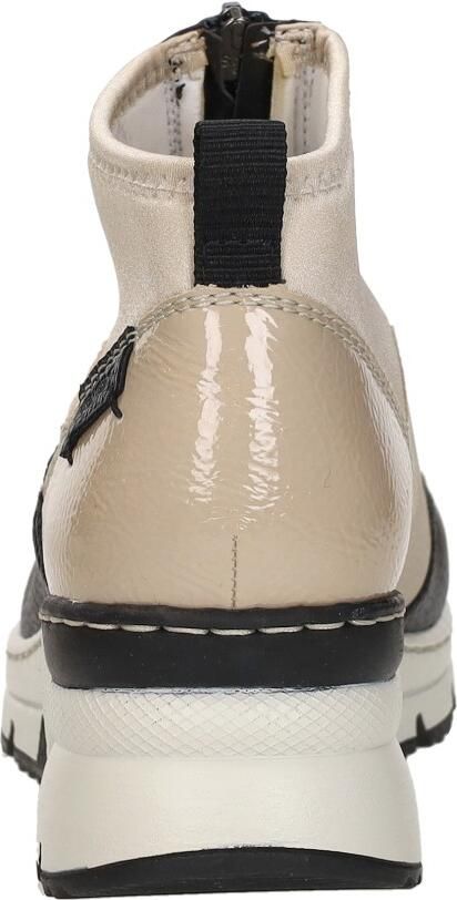 Rieker Boots zonder sluiting Enkellaarsjes high top sneakers met ritssluiting aan de voorkant - Foto 8