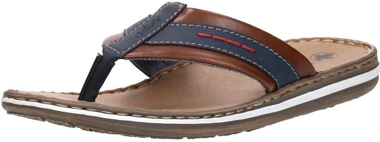 Rieker Comfortabele leren herenslipper Brown Heren - Foto 16