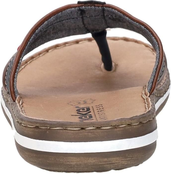 Rieker Comfortabele leren herenslipper Brown Heren - Foto 13