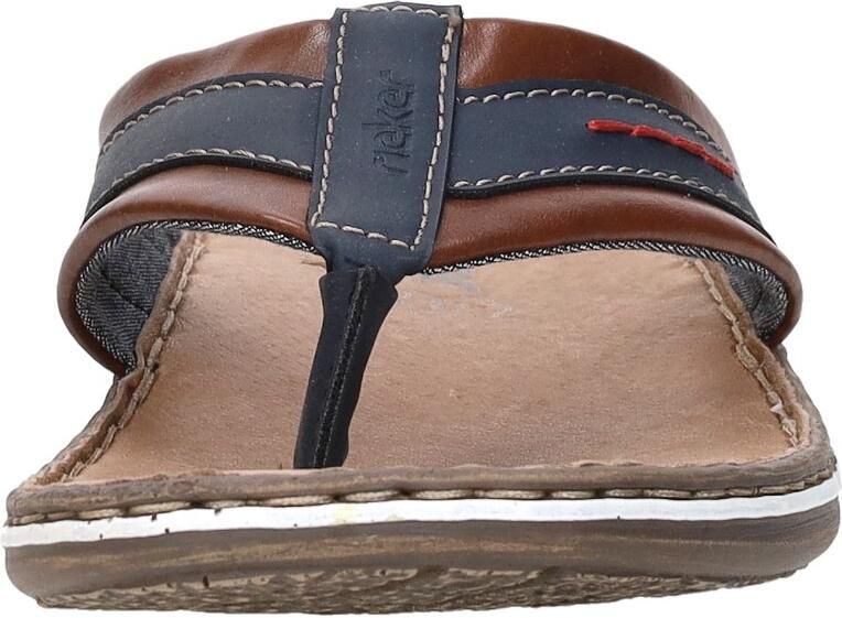 Rieker Comfortabele leren herenslipper Brown Heren - Foto 14