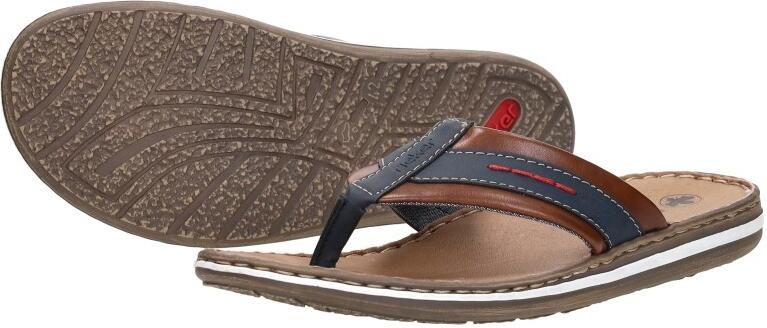 Rieker Comfortabele leren herenslipper Brown Heren - Foto 15