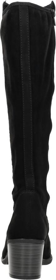 Rieker Zwarte Elastische Kniehoge Laars Klassieke Stijl Black Dames - Foto 3