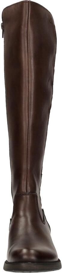 Rieker art Z9591 29 bruin leer stretch kuit rits dames - Foto 8