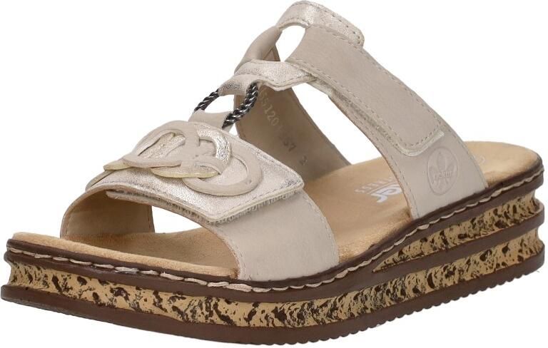 Rieker Slipper 62936 60 Beige Zacht Voetbed - Foto 11