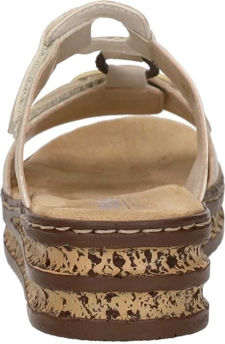 Rieker Slipper 62936 60 Beige Zacht Voetbed - Foto 12