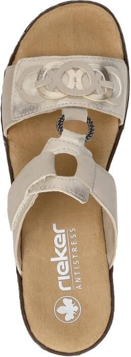 Rieker Slipper 62936 60 Beige Zacht Voetbed - Foto 13