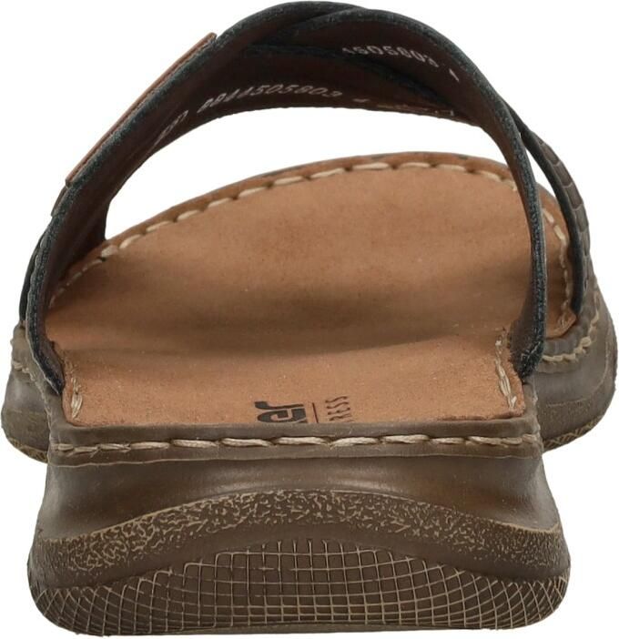 Rieker Lichtgewicht Bruine Slipper met Zacht Voetbed Brown Heren - Foto 6