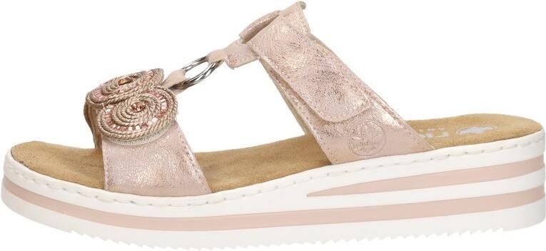 Rieker Sandalen met bandjes voor dames in effen kleur - Foto 3