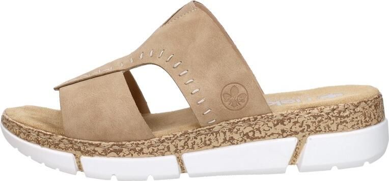 Rieker Slippers Dames Beige - Foto 2