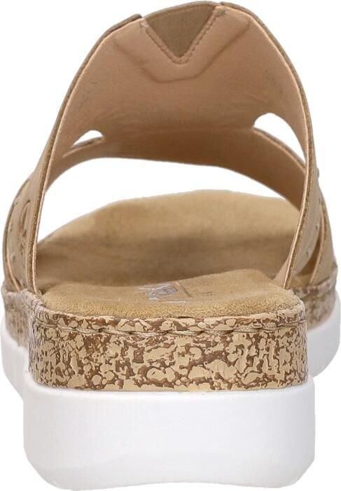 Rieker Slippers Dames Beige - Foto 4