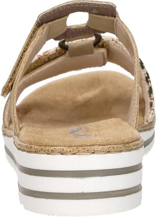 Rieker -Dames beige donker slippers & muiltjes - Foto 9