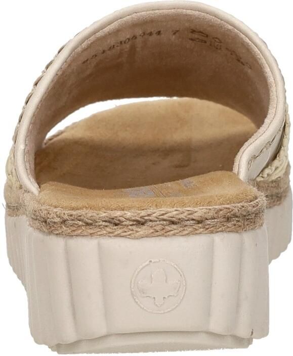 Rieker Sandalen beige Textiel Dames - Foto 5