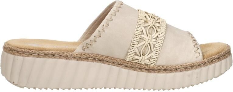 Rieker Sandalen beige Textiel Dames - Foto 7