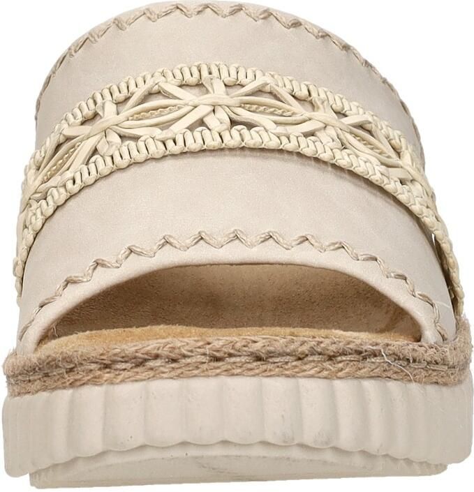 Rieker Sandalen beige Textiel Dames - Foto 4