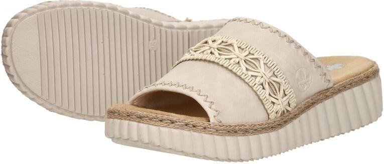 Rieker Sandalen beige Textiel Dames - Foto 6