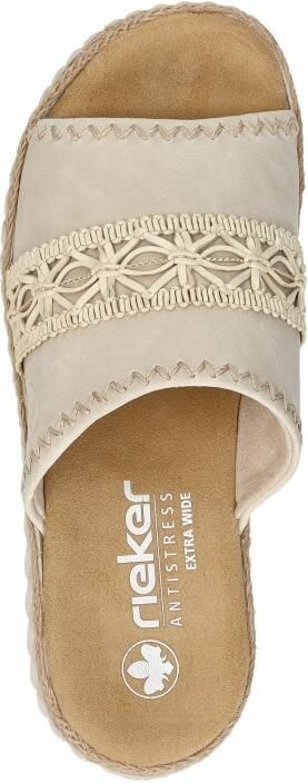 Rieker Sandalen beige Textiel Dames - Foto 8