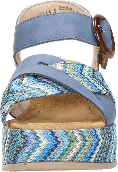 Rieker Sandalen Hak Sandalen Hak Blauw - Foto 5