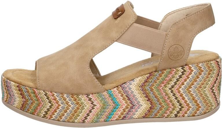 Rieker Sandalen met sleehak