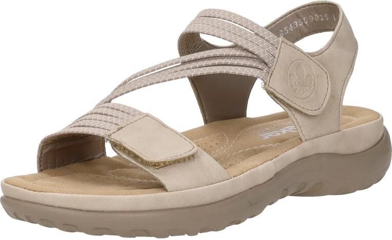 Rieker Sandalen zomerschoen sandaal sleehak met elastieken - Foto 9