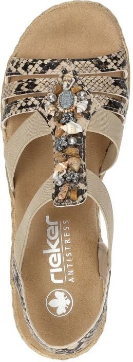 Rieker Sandalen E 1 2 Leest Sandalen beige - Foto 11